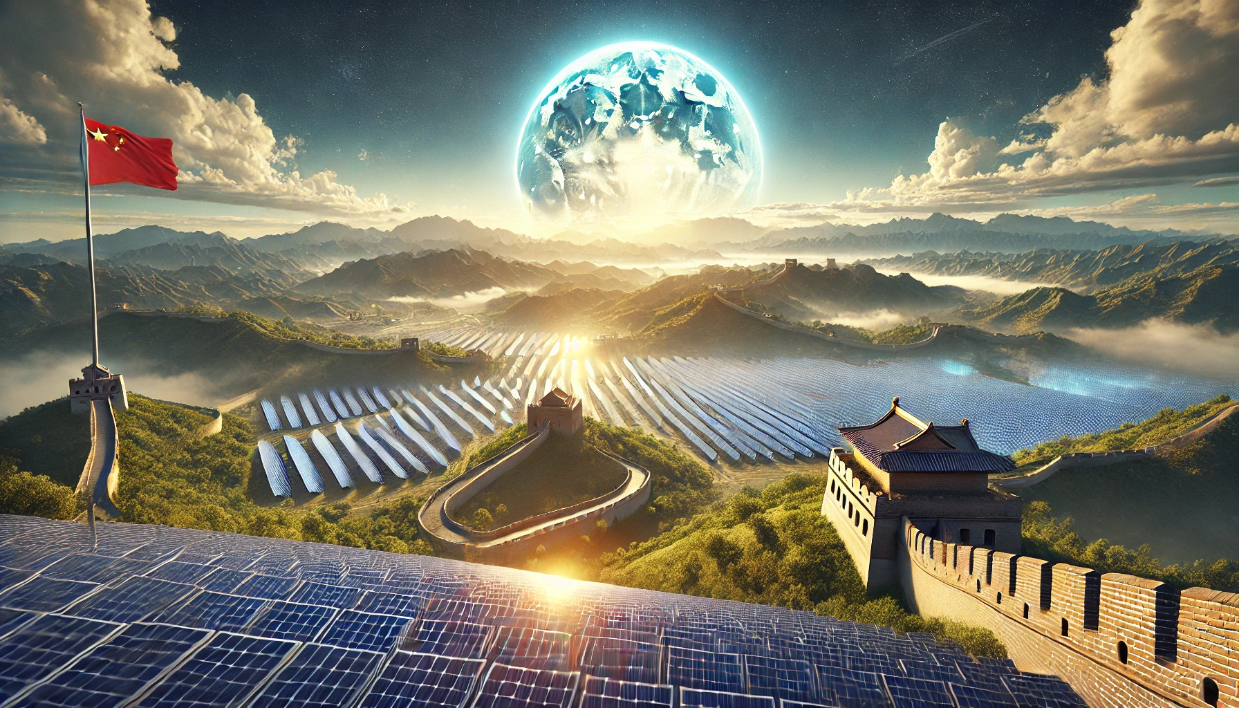 China Anuncia Planes para Construir la Granja Solar Más Grande del Mundo: Un Cambio de Juego para la Energía Renovable